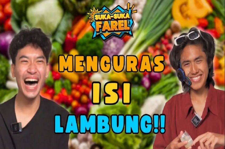 Serunya Eksperimen Minuman Ekstrem Farel Tarek Tantang Lidah dengan Campuran Jus Aneh!