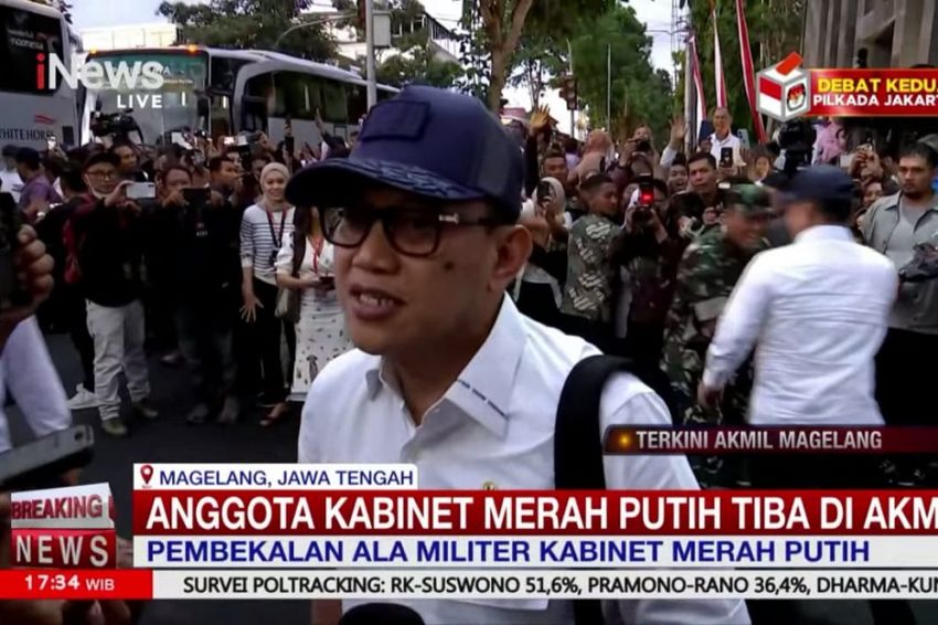 Tepis Pembekalan Menteri Kental Militeristik, Karding: Wajah Saya Happy-happy Aja