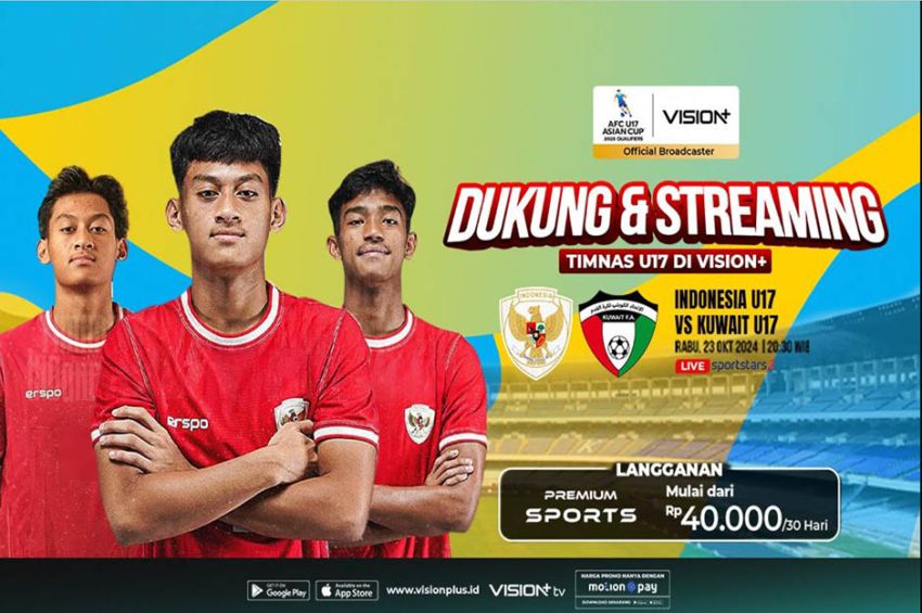 Timnas U-17 Indonesia Siap Hadapi Kuwait, Simak Jadwal dan Link Nontonnya