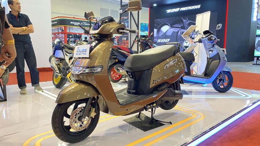 TVS iQube: Motor Listrik India Imut dan Lucu, Harga Rp40 Jutaan?