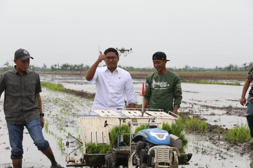 Wamentan Sudaryono: Program Optimalisasi Lahan Rawa di Merauke Tunjukkan Hasil Signifikan