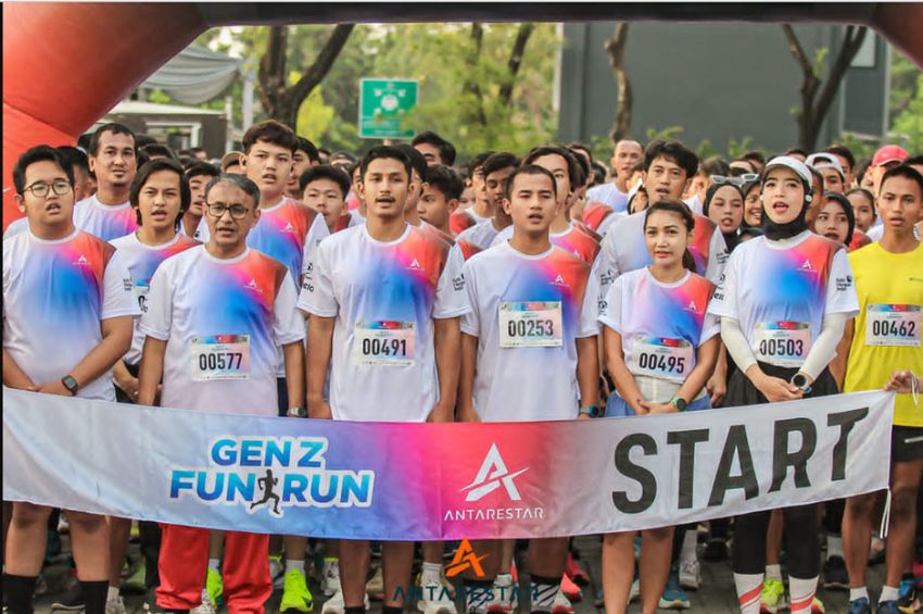 700 Peserta dari Berbagai Kalangan Ikuti Gen Z Fun Run 2024, Rayakan Gaya Hidup Aktif