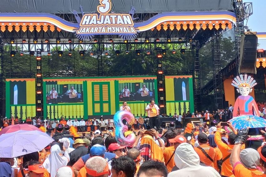 Anies, Foke, Ahok, hingga Bang Yos Hadiri Kampanye Akbar Pramono-Rano di GBK