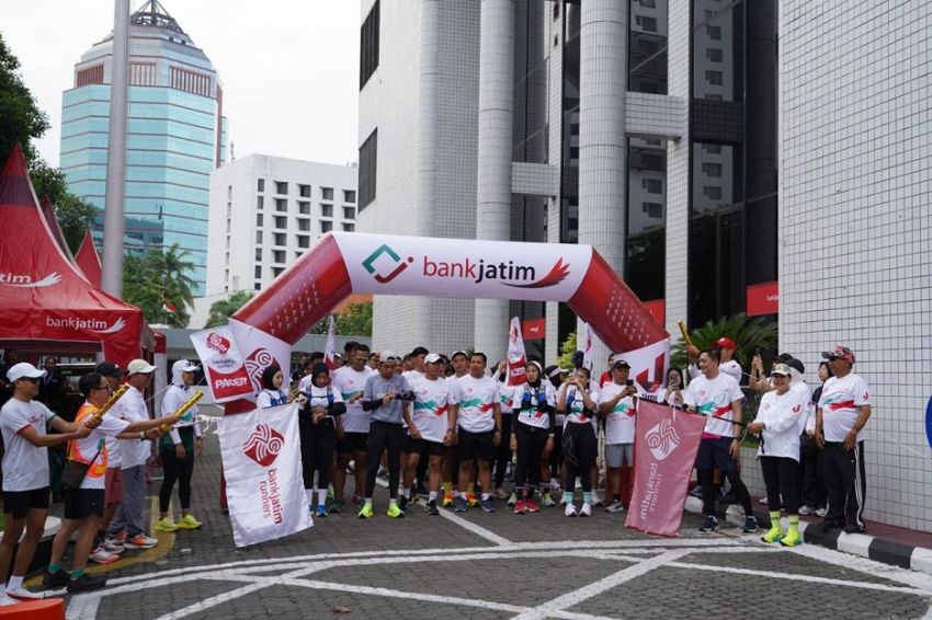 Bank Jatim Kembali Gelar Jatimers Run To Care