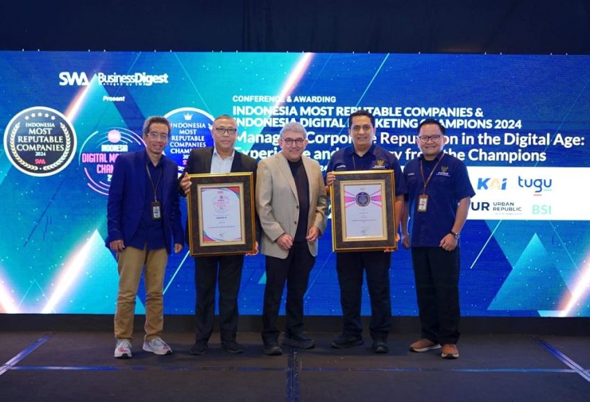 Baznas Raih Penghargaan Indonesia Digital Marketing dan Indonesia Most Reputable Companies