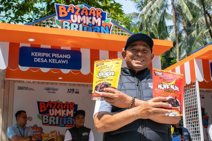 Berkat Dukungan BRI, UMKM Keripik Pisang di Lampung Berkembang