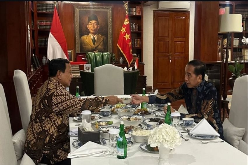 Bertemu Empat Mata, Jokowi Doakan Prabowo Sukses Emban Tugas sebagai Presiden