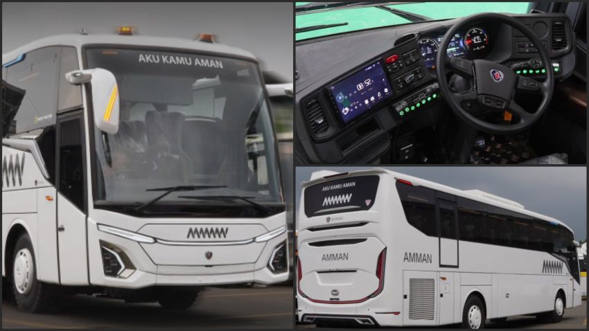 Bus Karyawan Rasa Sultan! Adiputro Rilis Bus Mewah AMMAN