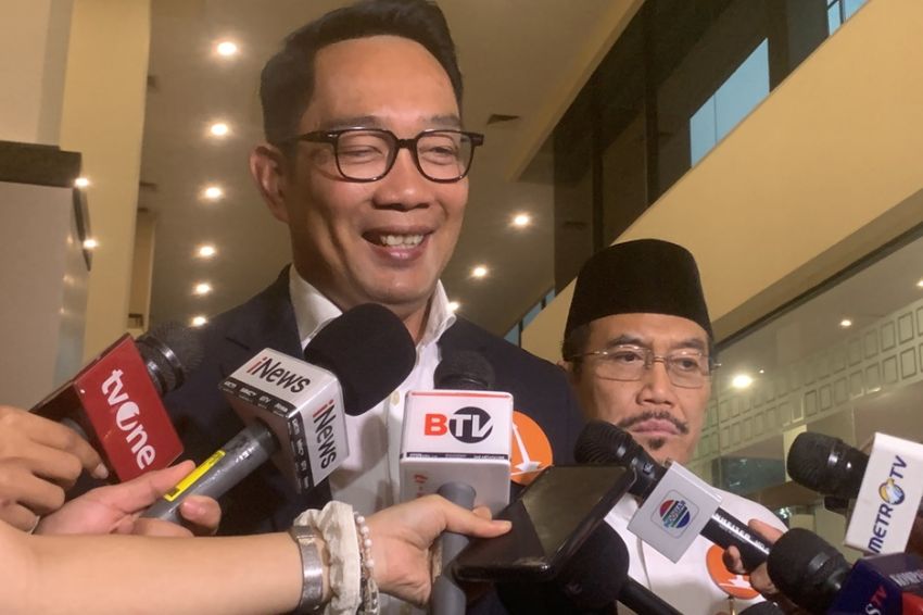 Debat Pamungkas Pilkada Jakarta, Ridwan Kamil-Suswono Berangkat Bareng