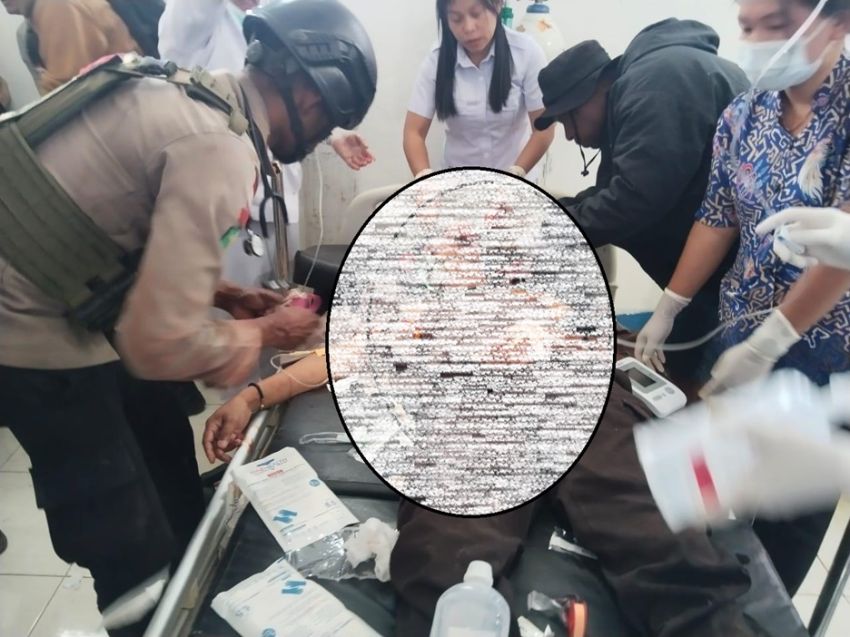 Dibacok OTK, 2 Personel Polres Lanny Jaya Gugur dan Kritis