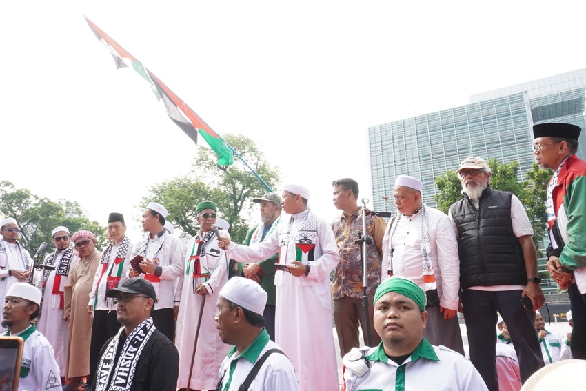 FPI dan MOI Mengecam Dukungan Amerika Serikat terhadap Genosida di Palestina