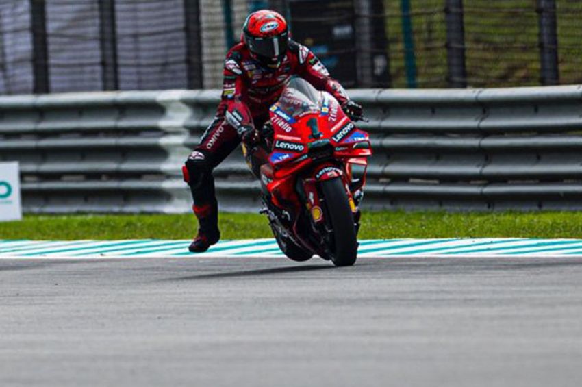 Francesco Bagnaia Tercepat di FP2 MotoGP Malaysia 2024