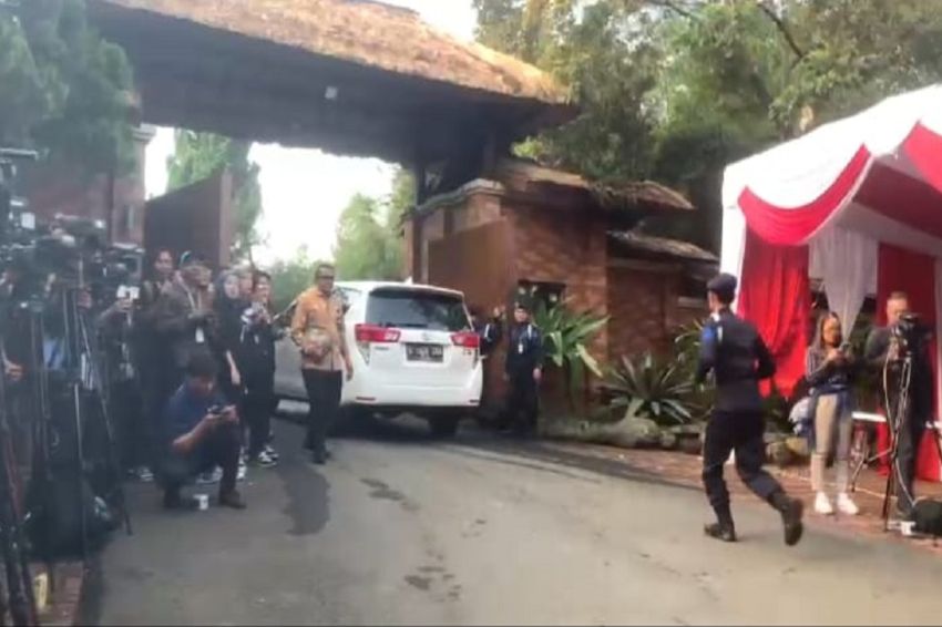 Hadiri Pembekalan dari Prabowo, Yusril Ihza Mahendra hingga Sri Mulyani Tiba di Hambalang