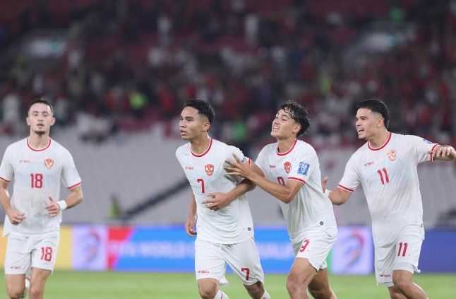 Hasil Babak Pertama: Gol Indah Marselino Ferdinan Robek Gawang Arab Saudi 1-0