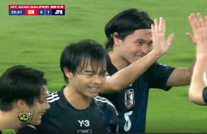 Hasil Timnas Indonesia vs Jepang: Minamino Cetak Gol, Garuda Tertinggal 0-2