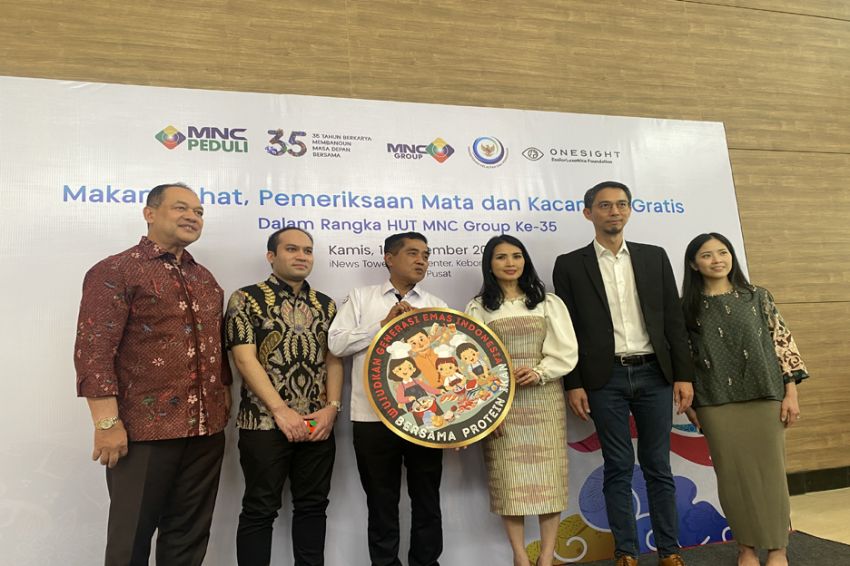 HUT Ke-35 MNC Group, MNC Peduli Gandeng KKP dan Essilor Adakan Makan Sehat, Pemeriksaan Mata, Kacamata Gratis