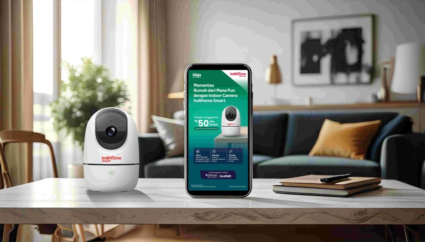 IndiHome Luncurkan Smart Camera, Keamanan Rumah Terjamin Modal Rp50 Ribu Perbulan