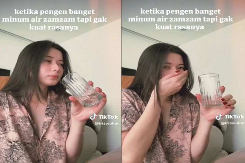 Iris Wullur Ngaku Tak Kuat Minum Air Zamzam, Ekspresinya Dihujat hingga Berujung Minta Maaf