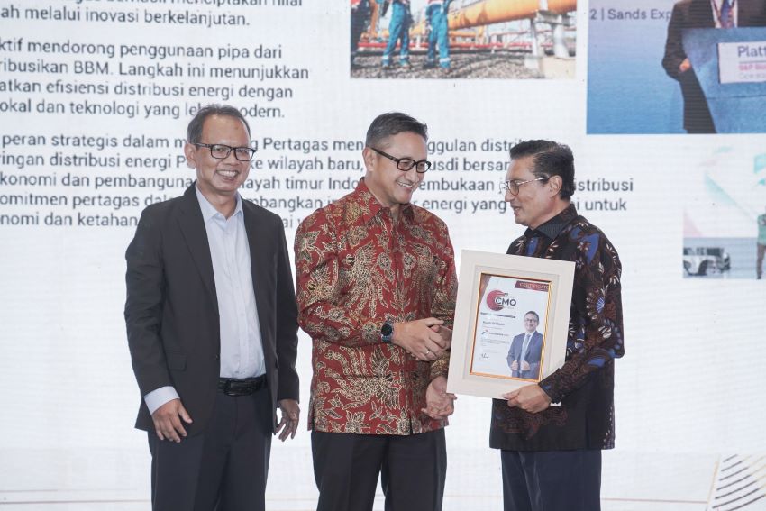 Jaga Kinerja, Pertagas Raih Indonesia Best CMO Award 2024