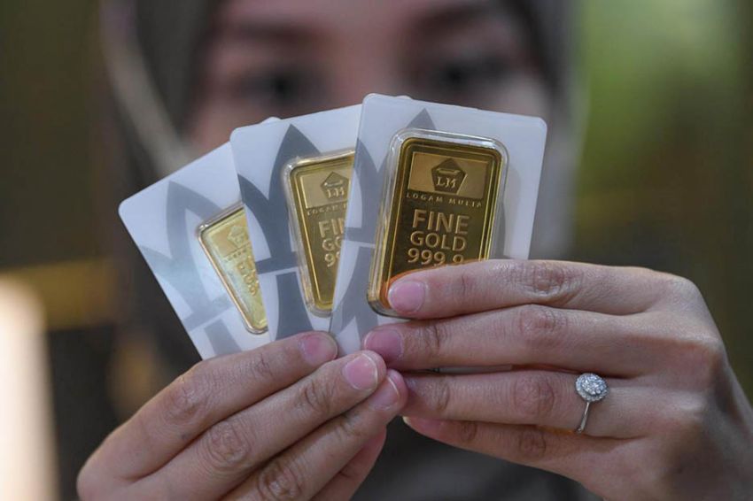 Jaga Rekor, Harga Emas Antam Hari Ini Turun Tipis Rp5.000 per Gram