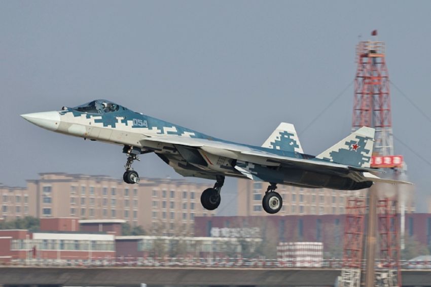 Jet Tempur Siluman Su-57 Rusia Muncul di China untuk Pertama Kalinya, Ada Apa?