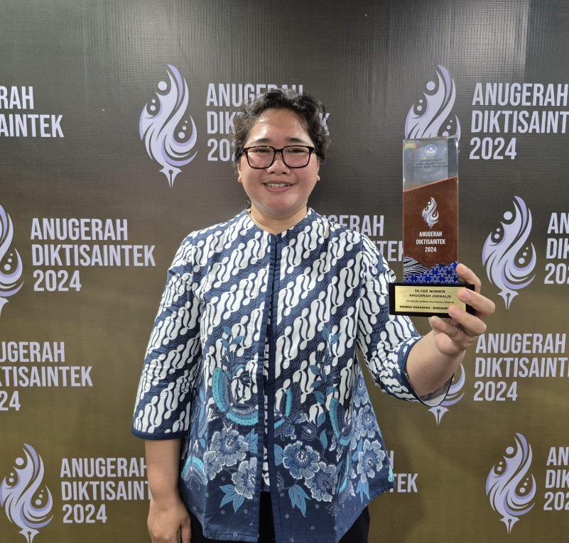 Jurnalis SINDOnews.com Raih Silver Winner di Anugerah Diktisaintek 2024