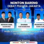 Link Live Streaming Debat Perdana Pilkada Jakarta di SINDOnews.com