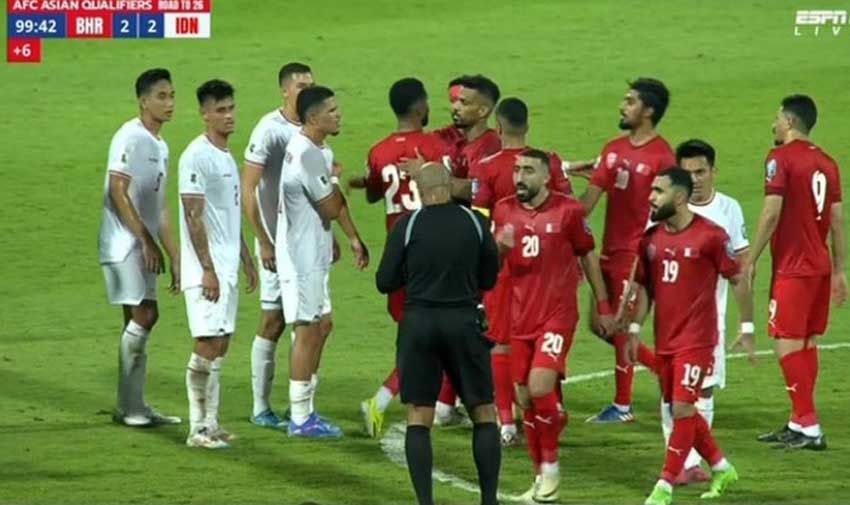 Media Belanda Soroti Keputusan Kontroversi Wasit di Laga Timnas Indonesia Vs Bahrain