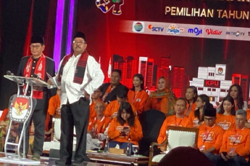 Momen Loyalis Anies, Geisz Chalifah Hadir di Barisan Pendukung Pramono Anung-Rano Karno