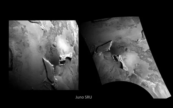 NASA Bagikan Foto-foto Daratan Vulkanik Jupiter untuk Pertama Kalinya