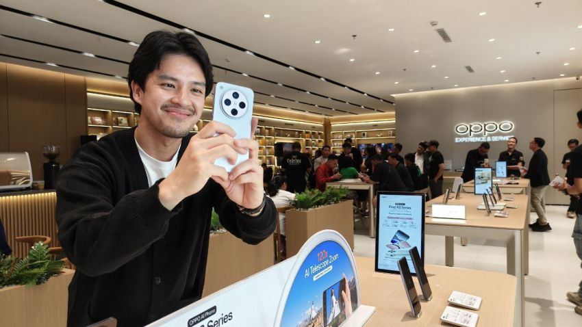 Oppo Experience Store Bekasi: Gabungkan Gadget, Kopi, dan Service Center