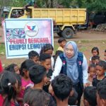 Partai Perindo Turun Langsung Salurkan Bantuan ke Pengungsi Gunung Erupsi Lewotobi Laki-Laki