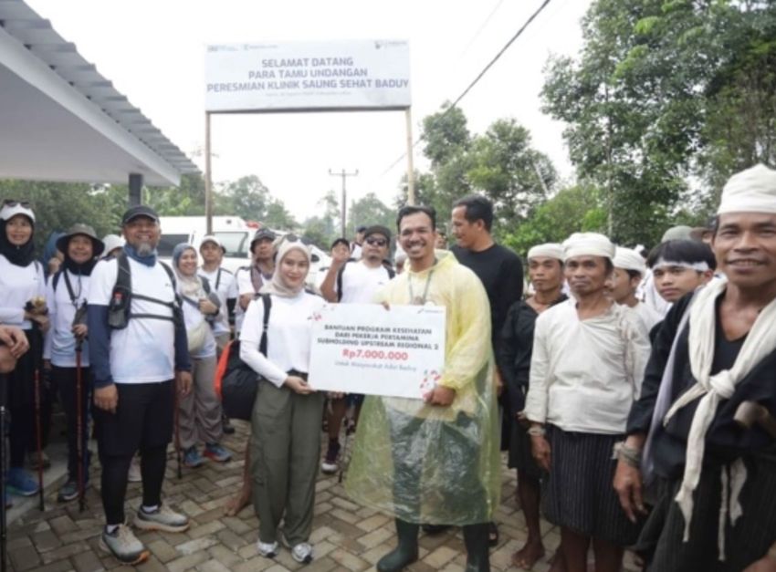 Pertamina Regional Jawa Peduli Kesehatan Masyarakat Suku Baduy