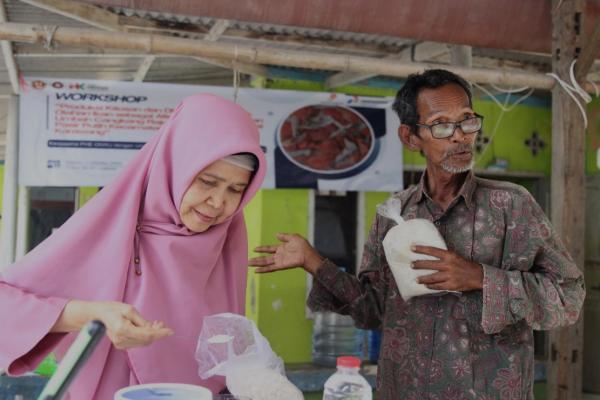 PHE ONWJ Berdayakan Masyarakat Ubah Limbah Cangkang Rajungan Jadi Berkah