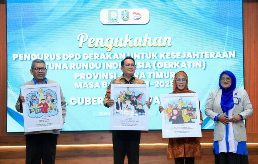 Pj. Gubernur Jatim Harap DPD Gerkatin Jadi Jembatan Pemenuhan Kebutuhan Kaum Tuna Rungu