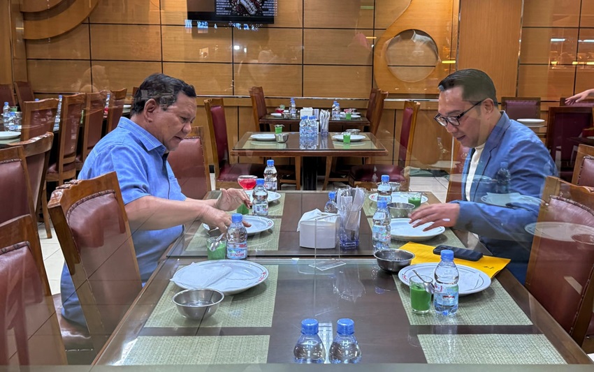 Prabowo Makan Malam Bareng Ridwan Kamil, Pengamat: Gestur Politik Memberikan Dukungan Penuh