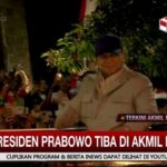 Presiden Prabowo Tiba di Akmil Magelang