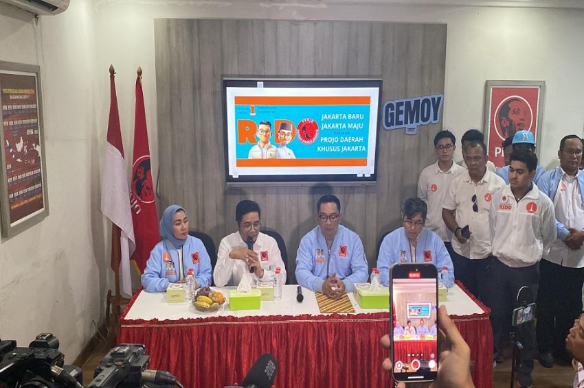 Projo Deklarasi Dukung Ridwan Kamil-Suswono di Pilkada Jakarta