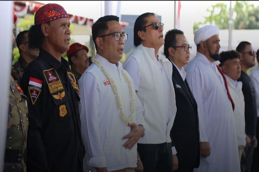 Ribuan Relawan GRIB Jaya Dukung Ridwan Kamil, Hercules: Satu di Mulut, Hati, dan Bilik Suara