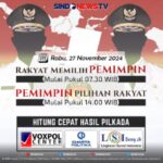 Saksikan Rakyat Memilih Pemimpin dan Pemimpin Pilihan Rakyat di SINDONEWS TV dan SINDOnews.com, Rabu 27 November 2024 Mulai Pukul 07.30 WIB