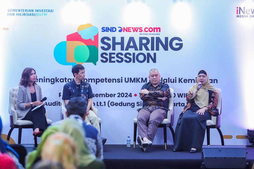 Sharing Session UMKM Bersama SINDOnews, BKPM Siapkan Aturan Kemitraan Usaha Besar dan Pelaku Mikro