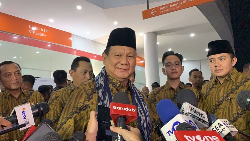 Soal Maafkan Koruptor, Prabowo: Kalau Sudah Tobat Bagaimana?