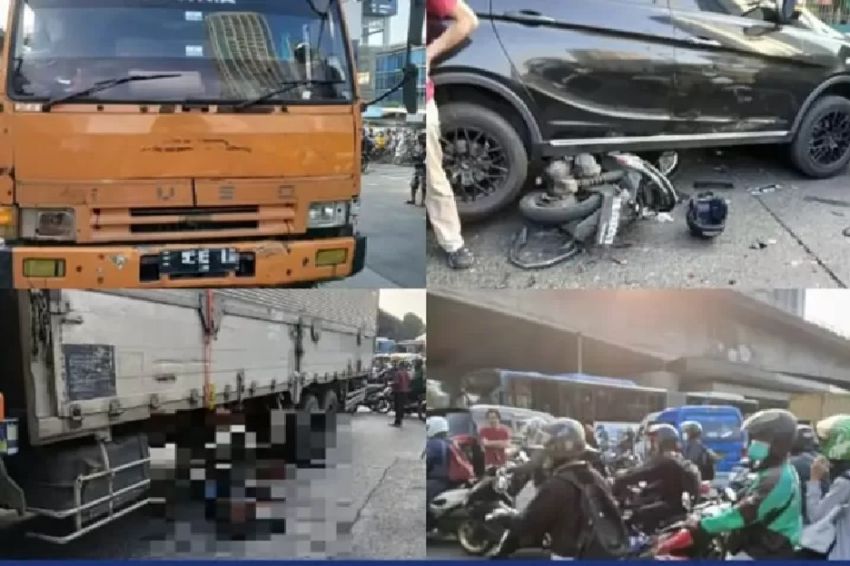 Sopir Truk Kecelakaan Maut di Slipi Ditetapkan Tersangka