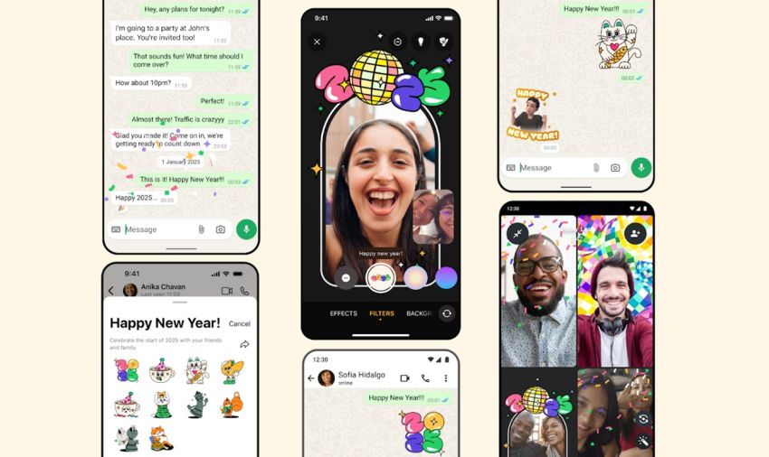 Sssttt…WhatsApp Punya Stiker Rahasia Spesial Tahun Baru, Ini Cara Menggunakannya!