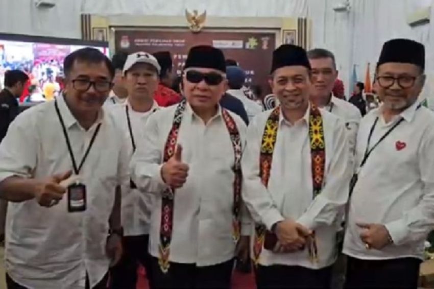 Survei Poltracking Indonesia: Isran Noor-Hadi 52,9%, Rudy Mas’ud-Seno Aji 38,4%