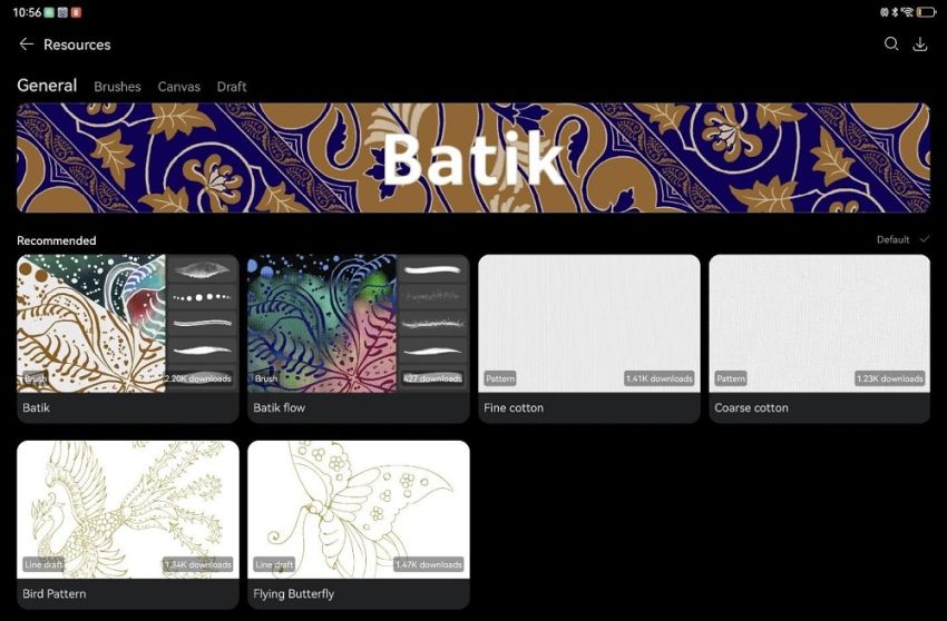 Tampilkan Warisan Seni Batik ke Digital, HUAWEI Perkenalkan Fitur Pola Batik di Aplikasi GoPaint