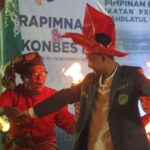 Tarian Pepe Karimaka Jadi Penutup Pembukaan Rapimnas dan Konbes II IPNU di Makassar