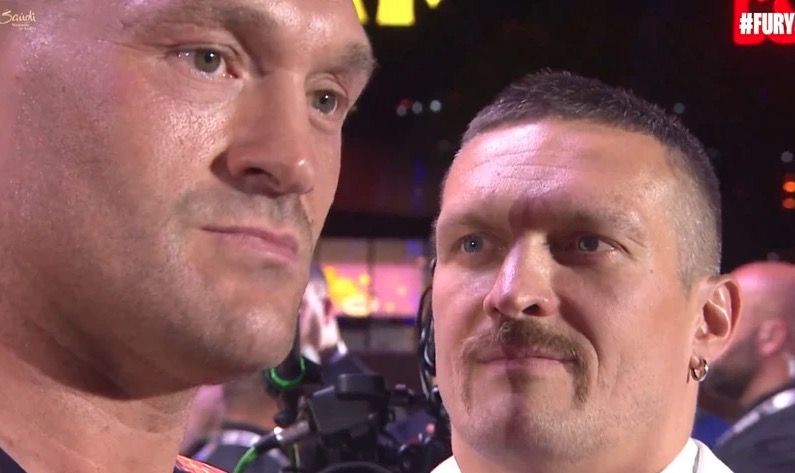 Tatapan Mematikan Oleksandr Usyk: Awal Kehancuran Tyson Fury?