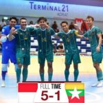 Timnas Futsal Indonesia Gasak Myanmar 5-1 di ASEAN Futsal Championship 2024