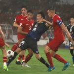 Timnas Indonesia Tertinggal 0-2 Lawan Jepang di Babak Pertama